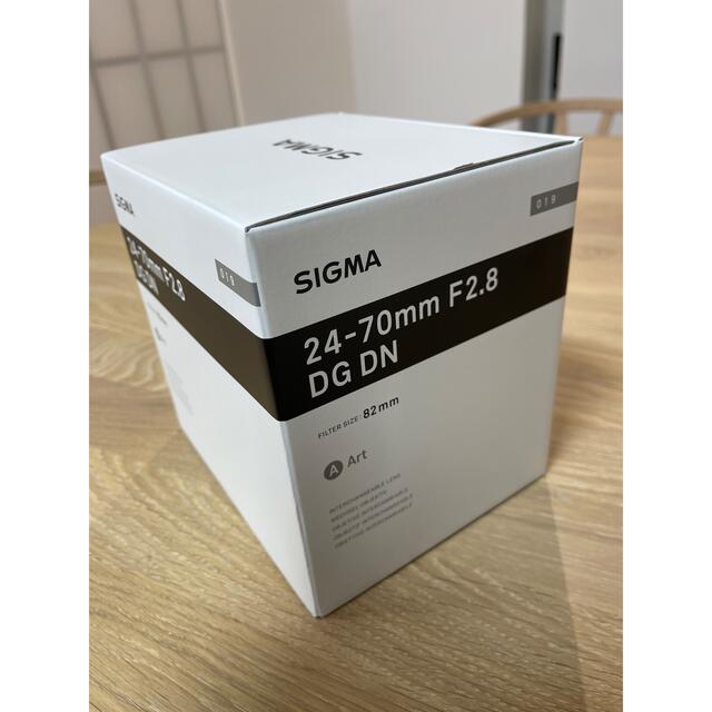 SIGMA(シグマ)の新品　シグマ 24-70mm F2.8 DG DN Art ソニー Eマウント スマホ/家電/カメラのカメラ(レンズ(ズーム))の商品写真