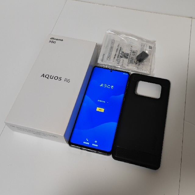 SHARP　AQUOS R6 simロック無し  　spigenケース付き