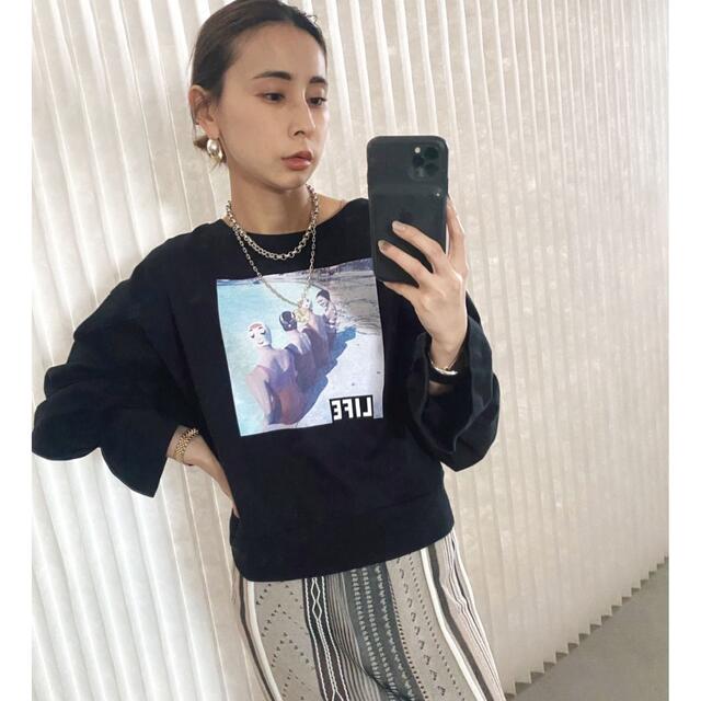 Ameri VINTAGE(アメリヴィンテージ)の専用　ameri LIFE POOL PUFF LONG TEE レディースのトップス(Tシャツ(長袖/七分))の商品写真