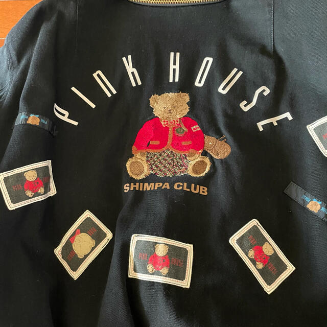 セットアップ 美品 PINKHOUSE ピンクハウス ジャケット くま 刺繍