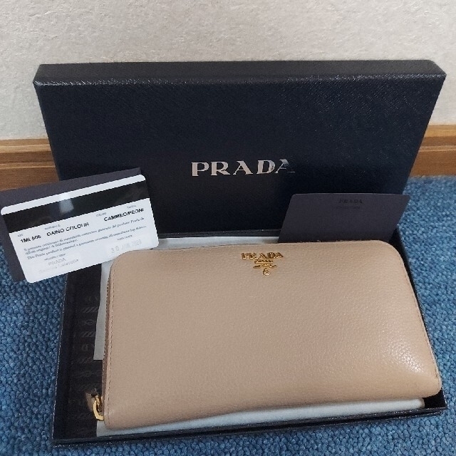 大人気通販 PRADA プラダ カーフレザーバイカラー長財布の通販 by