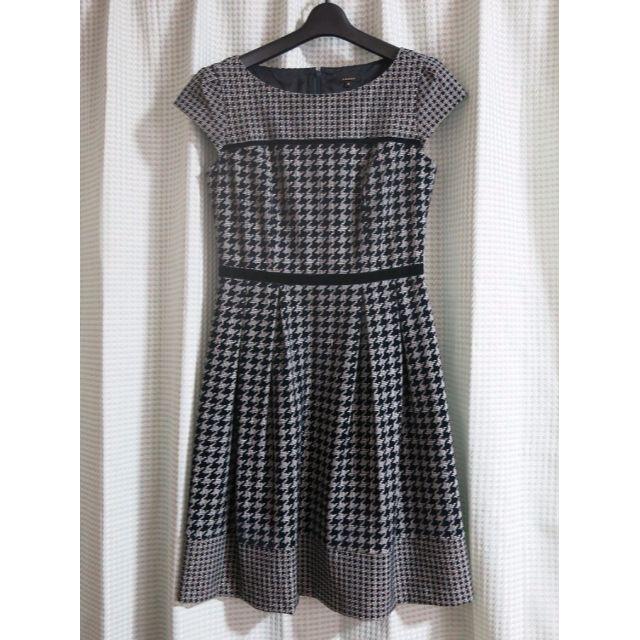 TOCCA - 15AW☆TOCCAトッカ　千鳥格子フレアワンピース4/L