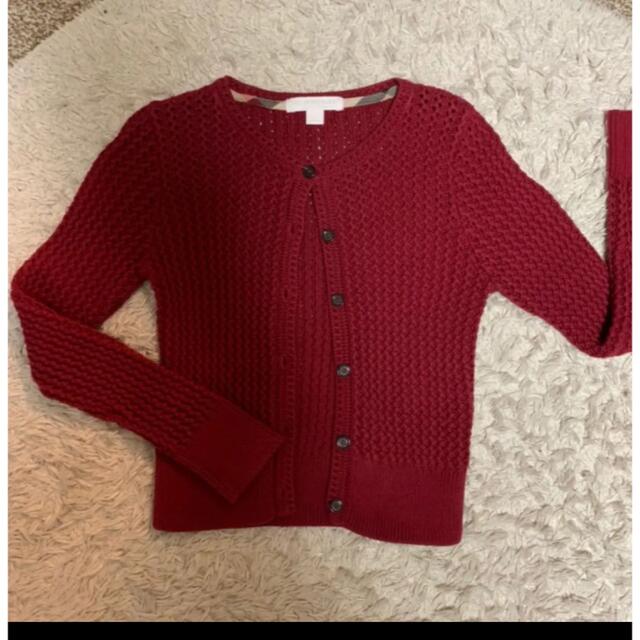 BURBERRY(バーバリー)のバーバリー   Burberry カーディガン キッズ/ベビー/マタニティのキッズ服女の子用(90cm~)(カーディガン)の商品写真