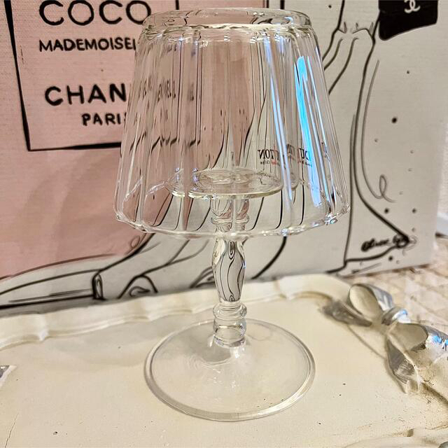 ZARA HOME - ガラス レトロ グラス キャンドルホルダー ZARA HOME - ガラス レトロ グラス キャンドルホルダー