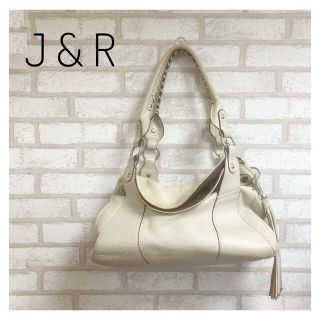 ジェイアンドアール(J&R)のJ&R ジェイアンドアール レディース ハンドバック ベージュ(ハンドバッグ)