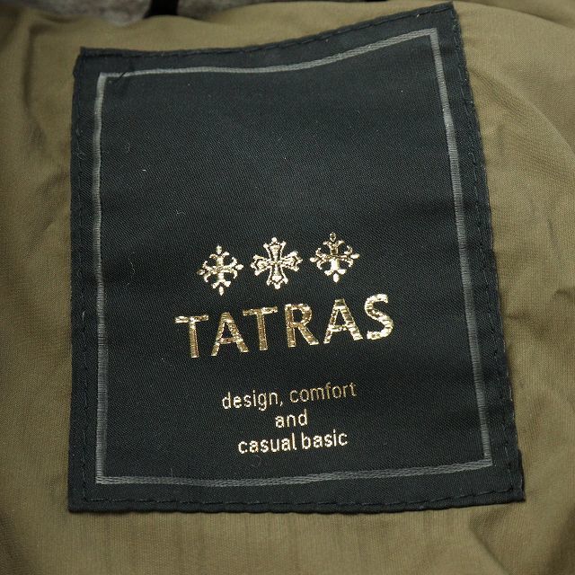 タトラス リラ LIRA ダウンジャケット 中綿 ビッグカラー ウール 03 L