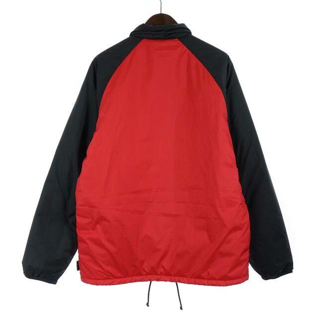 バンズ THE NORTH FACE コーチジャケット ハイネック M 赤 黒 バンズ THE NORTH FACE コーチジャケット ハイネック M 赤 黒