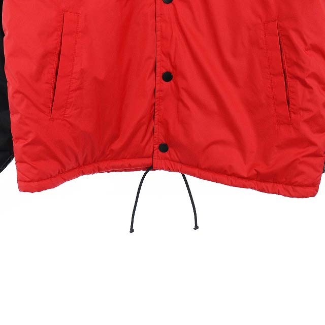 バンズ THE NORTH FACE コーチジャケット ハイネック M 赤 黒 バンズ THE NORTH FACE コーチジャケット ハイネック M 赤 黒