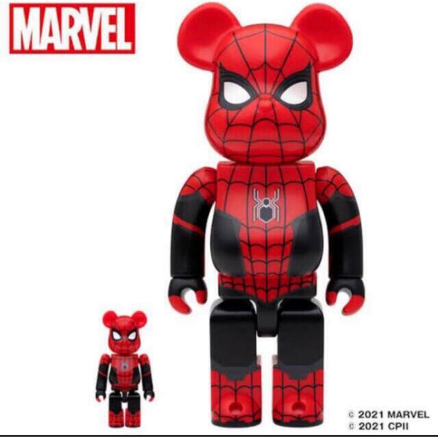 BE@RBRICK SPIDER-MAN 100% & 400%おもちゃ