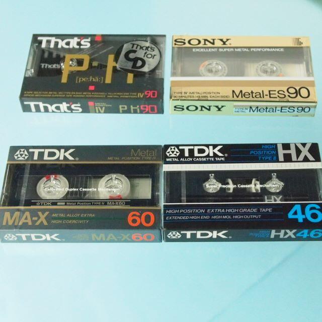 TDK SONY That's 4本セット カセットテープ