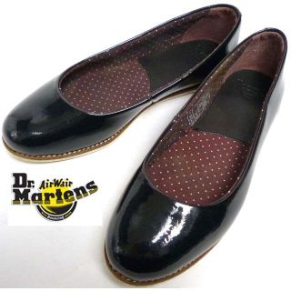 ドクターマーチン(Dr.Martens)のドクターマーチン / Dr.Martens エナメル フラットシューズ 23cm(スリッポン/モカシン)