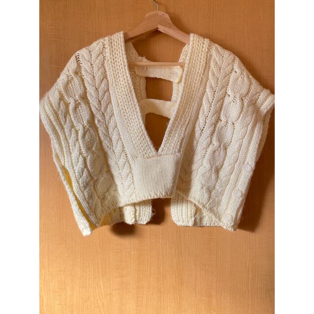 willfully  cable multi way knit vest