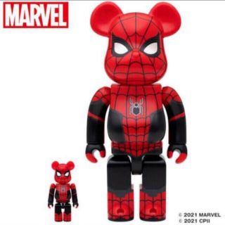 メディコムトイ(MEDICOM TOY)のBE@RBRICK SPIDER-MAN UPGRADED SUIT(フィギュア)