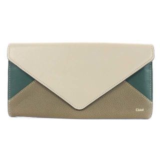 クロエ 長財布 財布(レディース)(グリーン・カーキ/緑色系)の通販 22