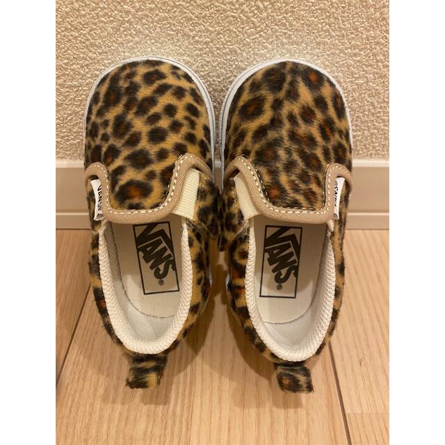 VANS(ヴァンズ)のvans レオパードスニーカー13.5 キッズ/ベビー/マタニティのベビー靴/シューズ(~14cm)(スニーカー)の商品写真