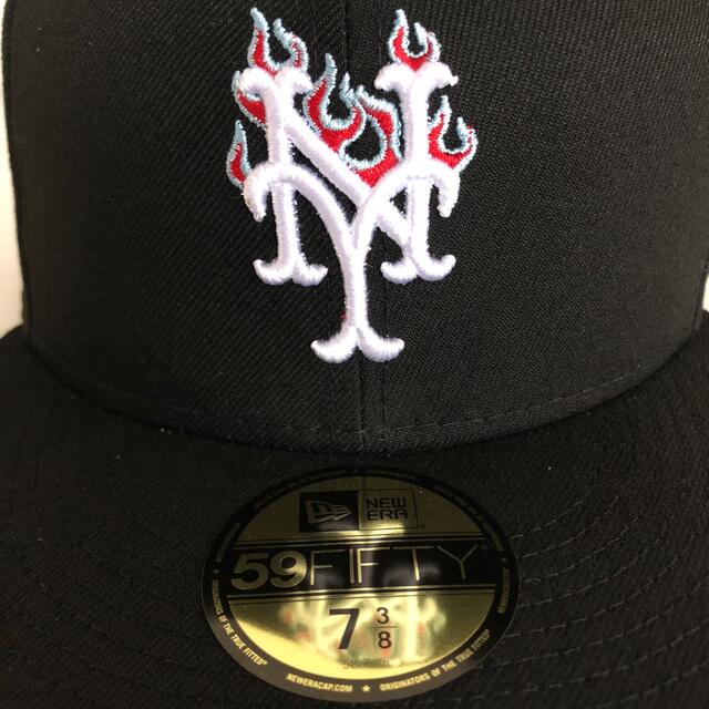 NEW ERA - New Era Cap ツバ裏ブルー 3/8 ニューエラ メッツ キャップ