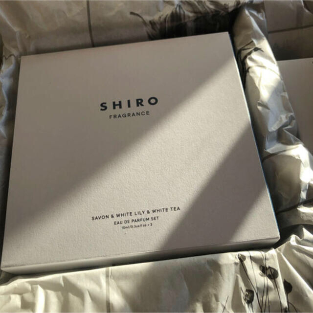 shiro - シロ SHIRO 香水 フレグランス オードパルファン セット 10mL×3本 の通販 by ♡♡♡｜シロならラクマ