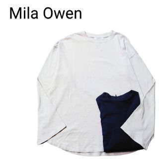 ミラオーウェン(Mila Owen)のMila Owen 長袖カットソー フリル半袖ブラウス2点セット(カットソー(長袖/七分))