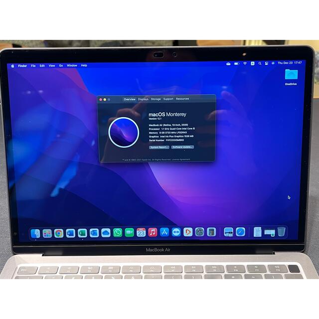 当店の記念日 Apple Office付き A2179 Model Air MacBook 2020年
