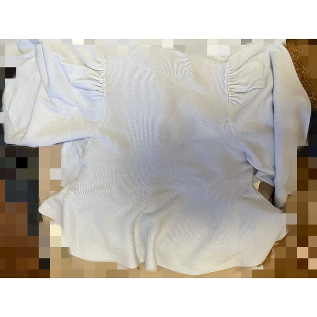SNIDEL(スナイデル)のカシミヤペプラムニットプルオーバー レディースのトップス(ニット/セーター)の商品写真