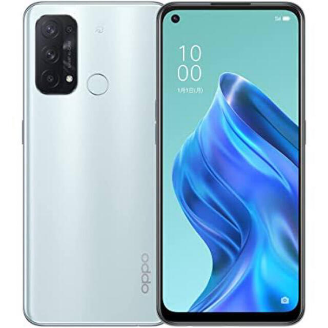 新品未開封　OPPO Reno5 A アイスブルー