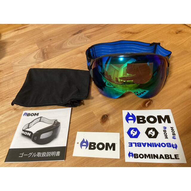 ABOM ONE 電熱ゴーグル スポーツ/アウトドアのスノーボード(アクセサリー)の商品写真