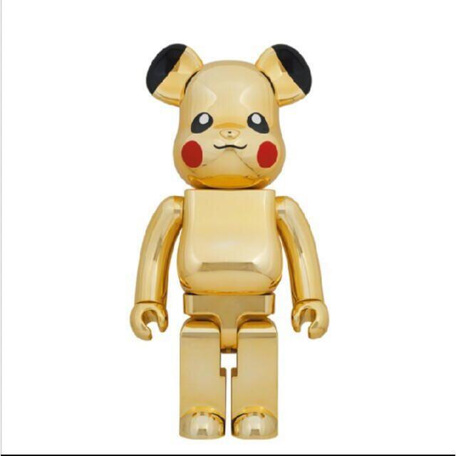 MEDICOMTOYBE@RBRICK ピカチュウ GOLD CHROME Ver. 1000%