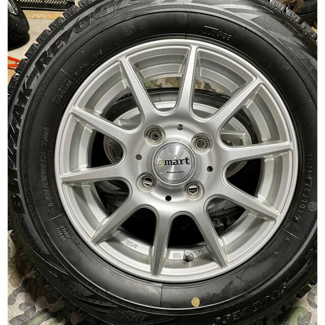 定番人気 BRIDGESTONE - ㉚155/65R13 新品ブリヂストンタイヤと中古