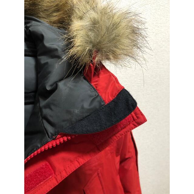 THE NORTH FACE(ザノースフェイス)の【美品】THE NORTH FACE ノースフェイス スヌープ ダウン 赤XL メンズのジャケット/アウター(ダウンジャケット)の商品写真