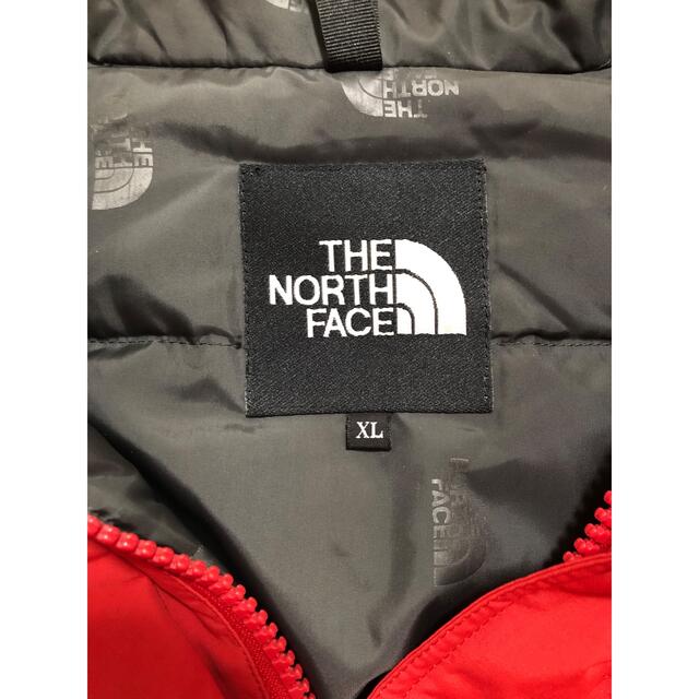 THE NORTH FACE(ザノースフェイス)の【美品】THE NORTH FACE ノースフェイス スヌープ ダウン 赤XL メンズのジャケット/アウター(ダウンジャケット)の商品写真