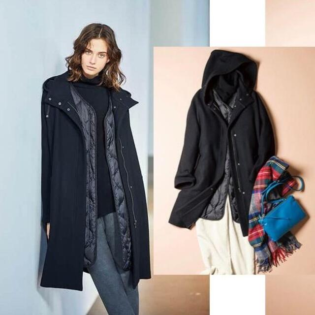 Theory luxe - theory luxe セオリーリュクス 3way フーデット ダウン