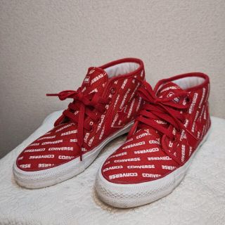 コンバース(CONVERSE)のCONVERSE  赤ハイカットスニーカー(スニーカー)