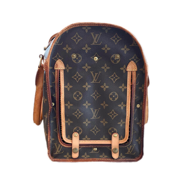 LOUIS VUITTON(ルイヴィトン)のルイヴィトン ペットキャリー バッグ サックシヤン40 モノグラム M42024 その他のペット用品(犬)の商品写真