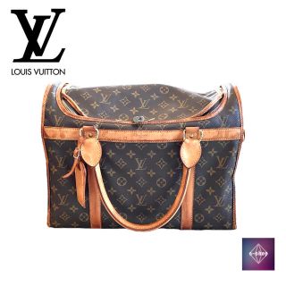 ルイヴィトン(LOUIS VUITTON)のルイヴィトン ペットキャリー バッグ サックシヤン40 モノグラム M42024(犬)