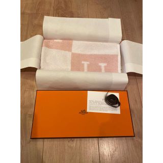 エルメス(Hermes)のカレタオル　ハンドタオル　エルメス　新品　ハンカチ　アヴァロン(ハンカチ)