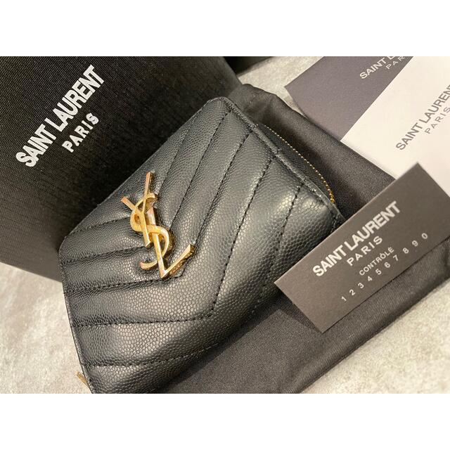 Saint Laurent(サンローラン)のサンローラン二つ折り財布（送料込み） レディースのファッション小物(財布)の商品写真