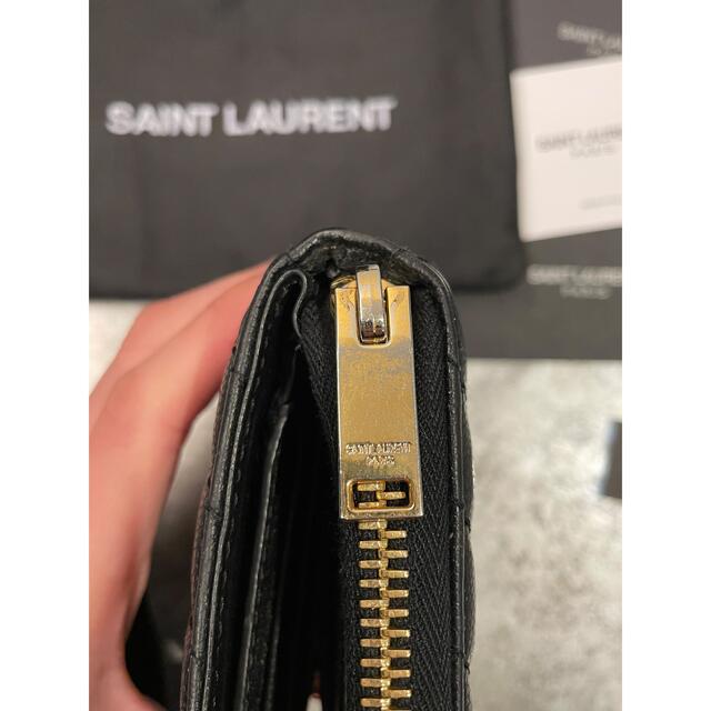 Saint Laurent(サンローラン)のサンローラン二つ折り財布（送料込み） レディースのファッション小物(財布)の商品写真