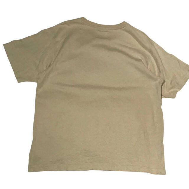 BEAMS(ビームス)の【希少デザイン】インヘリット INHERIT Tシャツ カットソー ベージュ メンズのトップス(Tシャツ/カットソー(半袖/袖なし))の商品写真