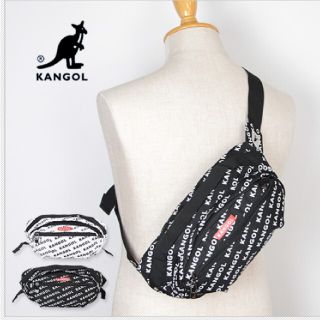 カンゴール(KANGOL)の新品・未使用❗️KANGOL  ボディバッグ BLACK(ボディバッグ/ウエストポーチ)