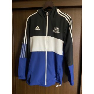 アディダス(adidas)の横浜F・マリノス　TIRO ウォームWBアンセムジャケット　Oサイズ新品未使用(応援グッズ)