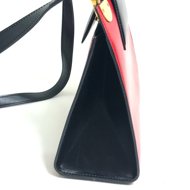 celine - セリーヌ CELINE バイカラー ロゴ金具 ヴィンテージ ワン