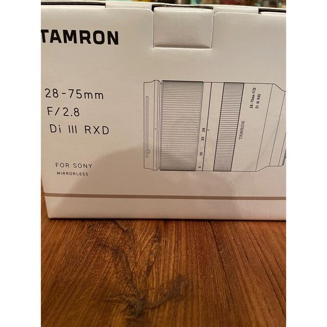 最新のデザイン TAMRON - タムロン TAMRON 28-75mm f2.8 ソニーE