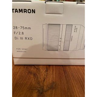 タムロン(TAMRON)のタムロン TAMRON 28-75mm f2.8 ソニーEマウント(レンズ(ズーム))