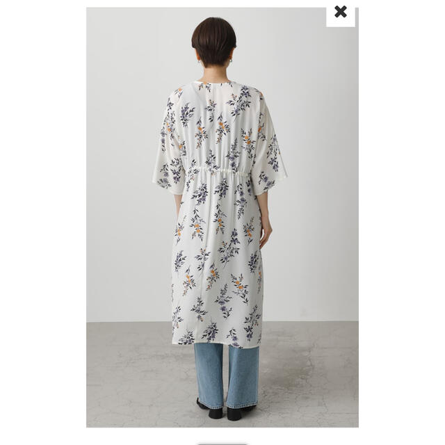 AZUL by moussy(アズールバイマウジー)の夏物SALE‼︎ FLOWER GOWN レディースのトップス(シャツ/ブラウス(半袖/袖なし))の商品写真