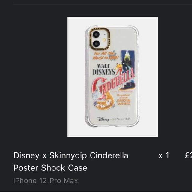 SKINNYDIP(スキニーディップ)のSKINNY DIP×Disney(iPhone12ProMax対応)新作/新品 スマホ/家電/カメラのスマホアクセサリー(iPhoneケース)の商品写真