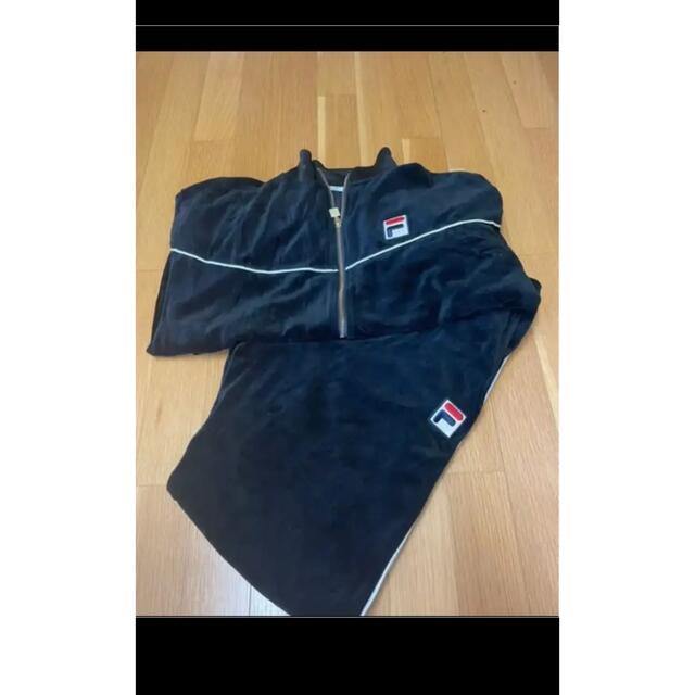 FILA fila ベロア　セットアップ