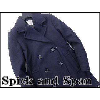 スピックアンドスパン(Spick & Span)のお値下げ☆Spick&Spanメルトン/IENA,トゥモローランド,シップス(ロングコート)