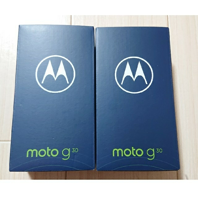 【新品未開封】Motorola moto g30 SIMフリー 2個セット