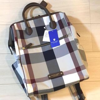 バーバリーブルーレーベル(BURBERRY BLUE LABEL)の新品  クレストブリッジ　ブルーレーベル　バックパック　リュックサック　バッグ(その他)