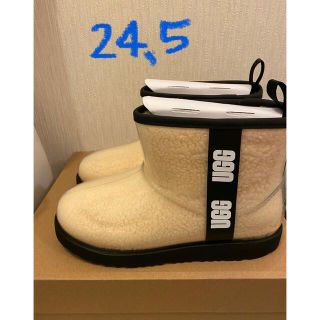 UGG - UGG アグ クラシッククリアミニ2 ナチュラル レインブーツ ...